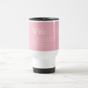 Taza De Viaje La mejor definición de mujer del mundo es divertid
