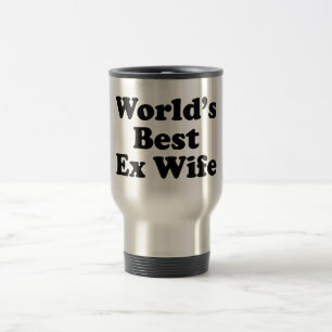 Taza De Viaje La mejor ex esposa del mundo