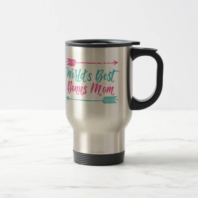 Taza De Viaje La mejor mamá del mundo (Derecha)