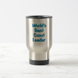 Taza De Viaje La mejor mercadería del líder del Scout del mundo