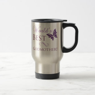 Taza De Viaje La mejor padrina del mundo