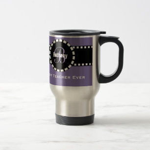 Taza De Viaje La mejor PÚRPURA conocida V11 del monograma y del
