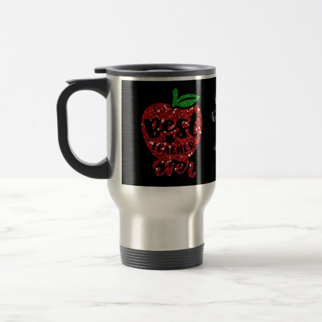 Taza De Viaje La mejor taza nunca personalizada del viaje del (Izquierda)