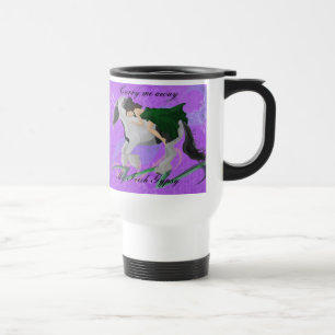 Taza De Viaje La mujer asalta a caballo
