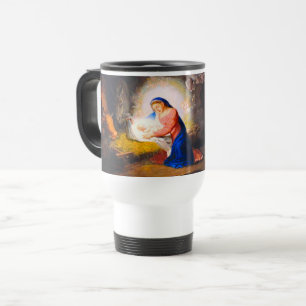Taza De Viaje La Natividad de Cristo