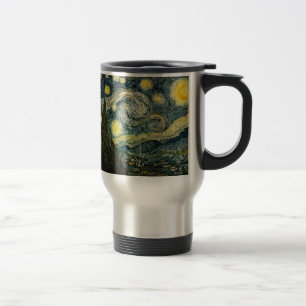 Taza De Viaje La noche estrellada de Vincent van Gogh (1889)