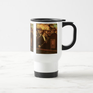 Taza De Viaje La orquesta de la ópera de Edgar Degas, arte del