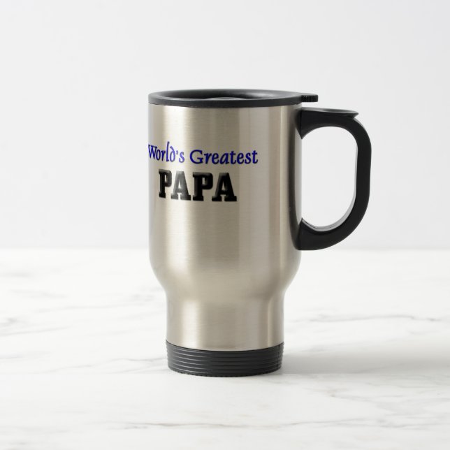 Taza De Viaje La papá más grande del mundo (Derecha)