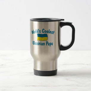 Taza De Viaje La papá ucraniana más fresca
