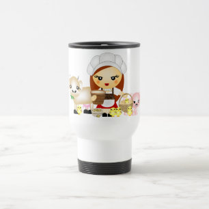 Taza De Viaje La pequeña Lechera