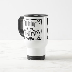 Taza De Viaje La pesca es mi cita favorita