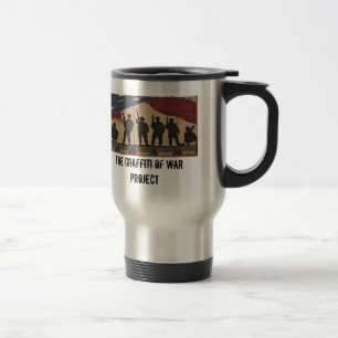 Taza De Viaje La pintada del proyecto de la guerra: Viaje del