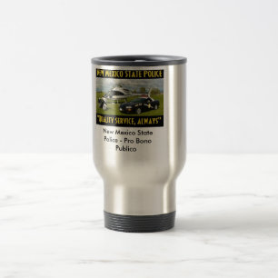 Taza De Viaje La policía del estado de New México asalta