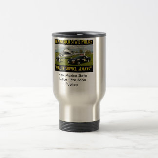 Taza De Viaje La policía del estado de New México asalta