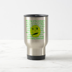 Taza De Viaje La preocupación de un ateo