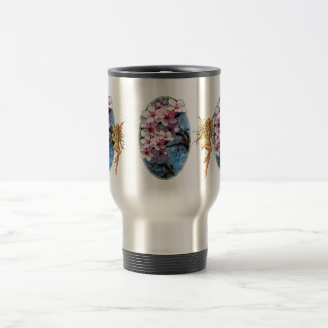 Taza De Viaje La primavera ha llegado (Centro)