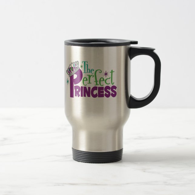 Taza De Viaje la princesa perfecta Travel Mug (Derecha)