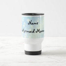 La Sirenita Mamá diseña Travel Mug.