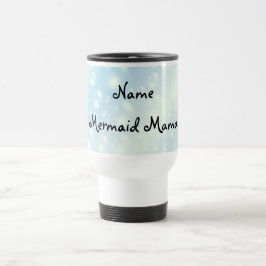 Taza De Viaje La Sirenita Mamá diseña Travel Mug.