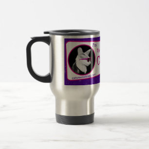Taza De Viaje La taza del viaje del blog del maullido del gato