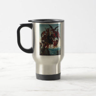 Taza De Viaje La tentación de San Antonio por Michelangelo