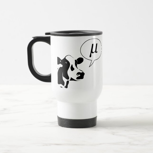 Taza De Viaje La vaca científica va MU (Izquierda)