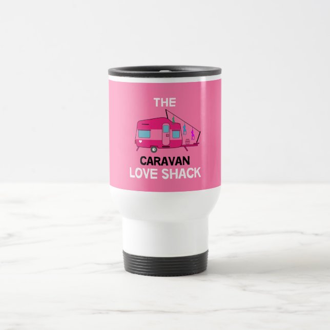 Taza De Viaje La Vida Es Dulce En La Caravana Divertidos Regalos (Centro)
