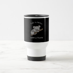 Taza De Viaje La vida es mejor con koala