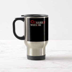 Taza De Viaje La vintage tipografía divertida que apenas funcion