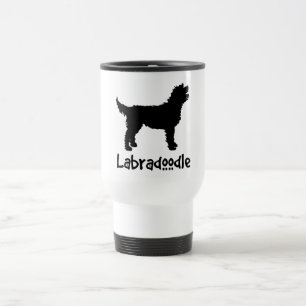 Taza De Viaje Labradoodle con el texto fresco