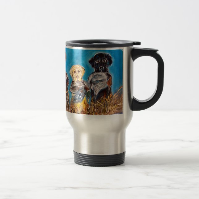 TAZA DE VIAJE LABRADOR RETRIEVERS (Derecha)