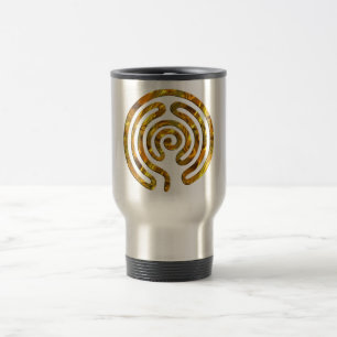 Taza De Viaje Labyrinth GOLD