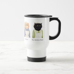 Taza De Viaje LADY CATS Travel Mug + Texto