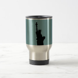 Taza De Viaje Lady Liberty Travel/Commuter Mug