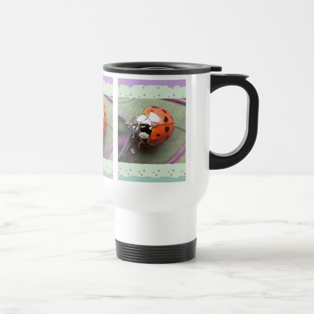 Taza De Viaje Ladybug Travel Mug (Derecha)