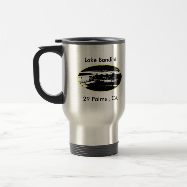 Taza De Viaje Lago Bandini, 29 palmas, CA (Izquierda)