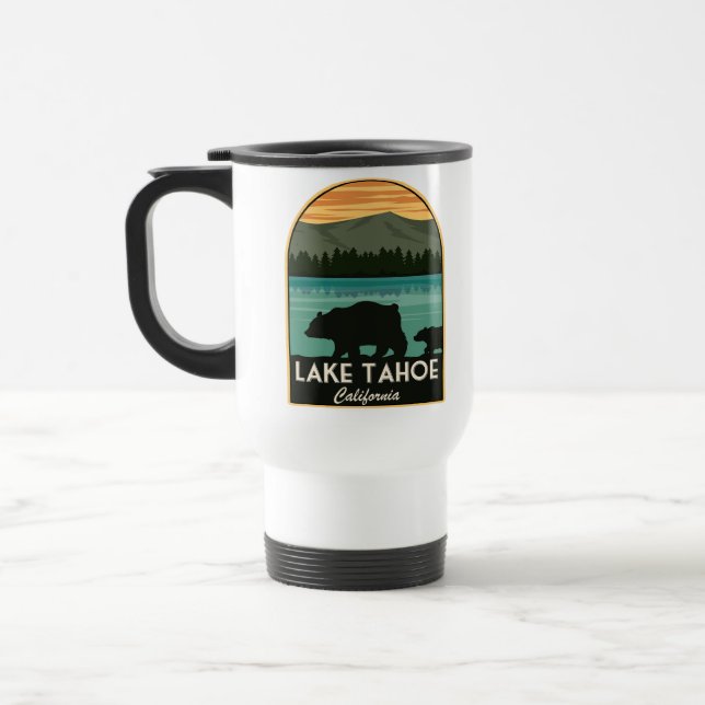 Taza De Viaje Lago Tahoe California (Izquierda)