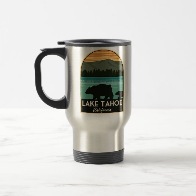 Taza De Viaje Lago Tahoe California (Izquierda)