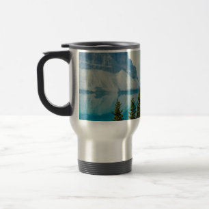 Taza De Viaje lagos de montaña de invierno