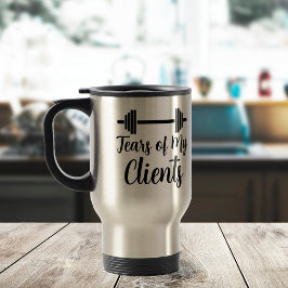 Taza De Viaje Lágrimas de la peluca personal de mi cliente
