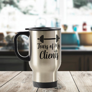 Taza De Viaje Lágrimas de la peluca personal de mi cliente