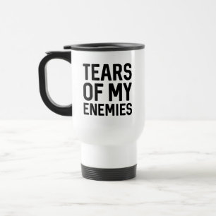 Taza De Viaje Lágrimas De Mis Enemigos