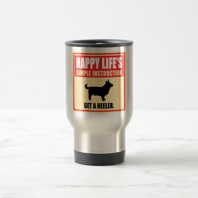 Taza De Viaje Lancashire Heeler (Centro)