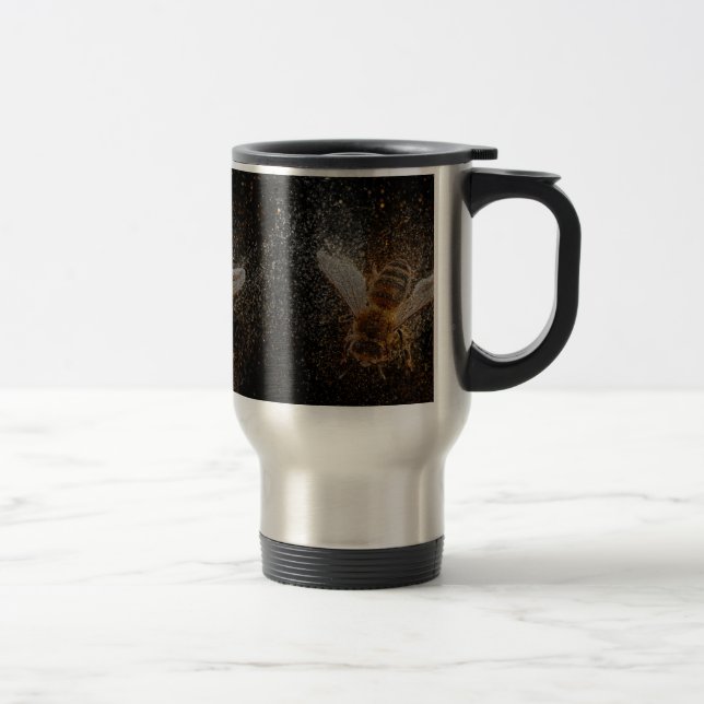 Taza De Viaje Las abejas caídas son mágicas (Derecha)