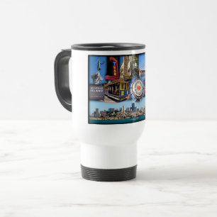 Taza De Viaje Las bellas atracciones de San Francisco