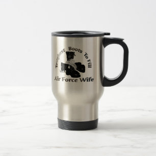 Taza De Viaje Las botas más duras para llenar a la esposa de la