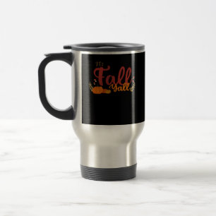 Taza De Viaje Las calabazas otoñales y los hongos Desi