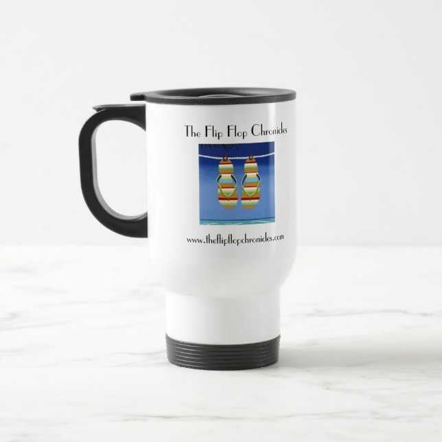 Taza De Viaje Las crónicas del flip-flop (Izquierda)