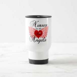 Taza De Viaje Las enfermeras son los ángeles reales