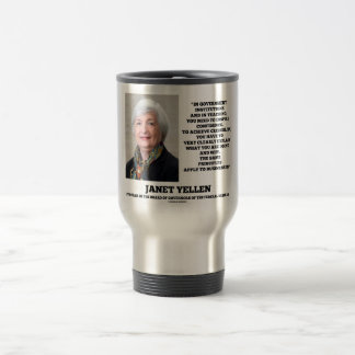 Taza De Viaje Las instituciones gubernamentales Janet Yellen ins